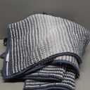 BSICPRO Bathroom Rugs and Mats Sets, 2 Piece Thick Absorbent Chenille Bath Mat Rug Set Non Slip, Soft Shaggy Bath Room Floor Mats for Bathroom, Machine Washable (Fog Blue, 20" x 32" Plus 16" x 24")