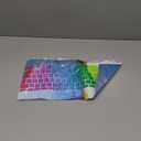 Colorful Keyboard Cover for ASUS Chromebook Flip C433 C434 2-in-1 14" Laptop C434TA-DH342T C433TA-AS384T, C302CA C403 C423 C425TA C433TA C434TA C523NA Keyboard Protector Accessories -Rainbow