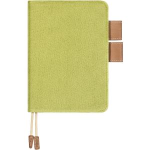 Fullhawl Velvet Cover for A6 Notebooks 4.6 x 6.7 Inches Planner Cover(Green)