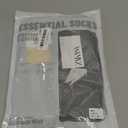 ZAKASA Non-Slip Grip Socks for Men: Non Skid Grippy Socks Anti Slip Gripper for Elderly Hospital Yoga Pilates (13-15, Grey-4 Pack)