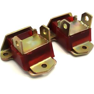 Polyurethane Motor Engine Mounts Bracket for Small & Big Block Chevy SBC BBC 350 -RED/Pair