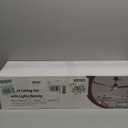 42-inch Ceiling Fan Light with Remote Control, Featuring 3 Wooden Blades, Reversible DC Motor, Timer Function, and 6-Speed Adjustment Suitable for Offices and bedrooms. Black + Walnut Color