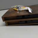 BAYKA Floating Shelves Set of 2, 22.5 inches Farmhouse Rustic Wood Wall Mounted Shelves for Bathroom, Bedroom, Living Room or Kitchen, Hanging Shelf Decor Book with 22lbs Capacity, Rustic Brown