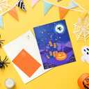 3 x Halloween Pop Up Card with Haunted House and Costumed Kids  3D Halloween Greeting Card for Kids, Grandson, Granddaughter, Boys, Girls, Birthday or Trick or Treat  Includes Envelope and Blank Note Card