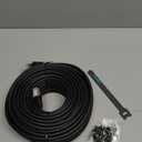 Cat 8 Ethernet Cable, 100ft Heavy Duty High Speed Internet Network Cable, 26AWG, 2000Mhz 40Gbps with Gold Plated RJ45 Connectors, Shielded for Indoor & Outdoor Use