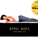 King Koil Luxury Air Mattress with High Speed Built-in Pump