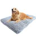 Dog Bed Washable Pet Bed,Dog Crate Bed Washable Cushion with Anti-Slip Bottom,Calming Anti-Anxiety Pet Bed with Non-Slip Bottom for Small&Medium&Large Dogs and Cat,Grey
