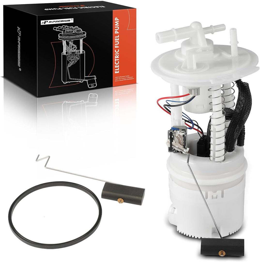 A-Premium Electric Fuel Pump Module Assembly with Sending Unit Compatible with Chrysler Sebring 2003-2006 & Dodge Stratus 2003-2006 Sedan Only, 2.4L 2.7L, Replace# E7167M