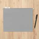 Amazon Basics Hanging File Folders with Adjustable Tabs for Document Organization, Letter Size, Gray, 25-Pack