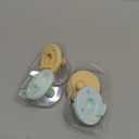 Philips Avent Soothie Baby Pacifiers - 100% Silicone Pacifiers for Babies 0-3 Months, One-Piece Design, BPA-Free, Extra Durable, Green and Yellow, 4 Pack, Model SCF190/71 (Light Yellow/Pastel Cyan)