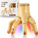 Animatronic Broken Hand Toy Halloween Prop for Kids, Adults,Crawling Hand Spooky Toy Surprise Gift, Scary Decoration for Haunted Houses