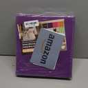 ShellKingdom Storage Bins, Foldable Fabric Storage Cubes with Lid, Clothes Storage Organizer Drawer For Closet Toys Storage, 10.5 X 10.5 X 11 INCH, 2 Pack (Purple)