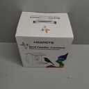 Smart Bird Feeder with Camera Solar Powered, 2K HD Video, AI Bird Species Identification, Instant Arrival Alerts, Weatherproof Design for Effortless Birdwatching, Best Gift for BirdLovers, Red