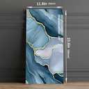 Haimin Wall Panels Peel and Stick 10 Pieces 23.6x11.8in (19.4 Sq. Ft. Coverage) Lightweight Backsplash Marble Look Tile (not Real Marble) Ideal for Kitchen Bathrooms Living Rooms Bedrooms