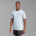 adidas Men's Train Essentials Logo Training T-Shirt (Wonder Blue/Black)