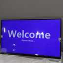 23.8 inch Computer Monitor 1920x1080 Vertical PC Monitor with HDMI VGA AV BNC USB Ports, Multi-Function Stand, VESA, Display Frameless Build-in Speakers for Office Home