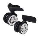 Luggage Suitcase Wheels,Swivel Wheel Replacement Luggage Travel Suitcase Wheels Plastic Bearings Repair Set for Luggage Kits Pack of 2, 3.5x2.75x2.2in