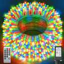 JIXXULVU 355FT Multicolor Christmas Lights Outdoor,900 LED Extra Long String Lights Waterproof Timer & Memory 8 Modes Dimmable Plug in Fairy Lights for Tree Patry Holiday Indoor Decorations