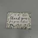 48-Count Thank You for Your Order Cards, for Small Business Purchase Blank Postcards, 4" x 6"