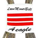 AEagle Aramid Cord Mower Belt 1/2'' X 85'' for MTD Cub Cadet 754-0266 954-0266 954-0266A 754-0266A 954-04297 Murray 7035500YP AYP 140218 532140218