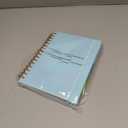 5 Subject Notebooks College Ruled, Spiral Lined Notebook with Removable Dividers, 300 Pages 100GSM Thick Spiral Writing Journal for Women & Men, Large A5 Notebooks for Work, School Supplies, 6" x 8" (Blue)