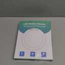 Combuh 2Pack Rechargeable Closet Lights Motion Sensored, Battery Powered Shower Lamp with Remote, Dimming Timing Cordless Ceiling Light Fixture for Pantry Laundry Bathroom Hallway, 7.48Inch, Round