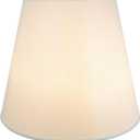 Aspen Creative 32802 Transitional Hardback Empire Shape Spider Construction Lamp Shade in White, 18" wide (11" x 18" x 15")