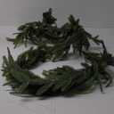 6 Ft Artificial Pine Garland Realistic Faux Christmas Garland for Christmas Mantle Table Front Door Decorations
