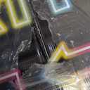 10Pcs Party Signs with Stakes Party This Way Signs for Outside Birthday Party Direction Sign This Way Arrow Neon Outdoor Decor for Wedding Birthday Outside Double Sided Lawn