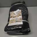 OIAHOMY Small Storage Baskets for Organizing,Closet Cube Shelf Storage, 9.89.87.1, Woven Cotton Rope Gift Baskets for Nursery,Cute Dog Toy bins, Round 3 Packs, Black