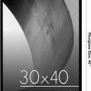 Americanflat 30x40 Picture Frame with Polished Plexiglass - Streamline Collection - Thin Border for Wall Display - Hanging Hardware Included - Black