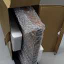 FINDKING Magnetic Knife Block, Double Sided Holder, Powerful Magnet Kitchen Storage, Acacia Wood and Blue Resin (12 x 10 Inches, Without Knives)