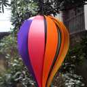 In the Breeze Rainbow Poly 10-Panel Hot Air Balloon