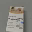 32 Pcs Chair Leg Protectors for Hardwood Floors, Silicone Felt Furniture Leg Cover Pad for Protecting Floors from Scratches and Noise, Smooth Moving, Large(Fit Round Diameter1-5/16" to 2")