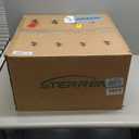 STERREN 42 Inch Retractable Ceiling Fans with Lights,Modern Bladeless LED Ceiling Fan Lights with Remote Control, Smart White Bedroom Ceiling Fan with Light