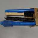 PetOde 2 Pieces Dryer Vent Cleaner Kit Compatible with Most Vacuum Cleaner, Dryer Lint Brush and Vacuum Hose Attachment with Universal Connector, Quickly Lint Remover (Blue)