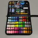 SUTQIGUI Sewing Kit for Adults with Heavy Duty Fabric Scissors, 241 Pcs Newly Upgraded Hand Travel Sewing Kit Professional Needle and Thread Kit, Portable Sewing Supplies for Travel Home Beginners