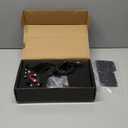 CNRAQR PC Racing Game USB Handbrake for 16Bit SIM for Racing Games, Compatible with G27 G29 G920 G923 T500 T300 Simulate Linear HandbrakeWith Fixing Clip and Plate (Black)