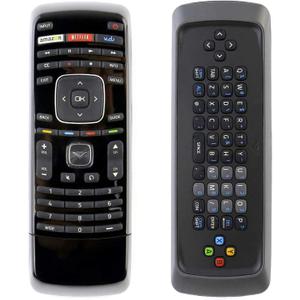 Universal Remote XRT300 with QWERTY Keyboard fit for All Vizio LCD LED Smart TV M420SV M550SV M470SL M550SL M470VSE M550VSE E551VA M320SR M420SR E3D320VX XVT3D D500I-B1 E420I-A1 E470i-A0 E3D420VX