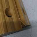 2 Pack Coat Rack Vertical Wall Mount, Bamboo Coats Hooks Clothes Holder Hanger for Wall Coat Hat Jacket Clothing Bathroom Robes Mudroom Entryway(Natural)