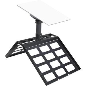 Starlink Gen 3 Roof Ridge Mount, 360 Rotatable Ridgeline Mounting Kit Compatible with Starlink Standard V3 Dish, Pipe Adapter Included