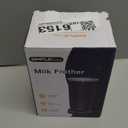 SIMPLETASTE Milk Frother, 4-in-1 Electric Milk Frother and Steamer, Automatic Warm and Cold Foam Maker and Milk Warmer for Latte, Cappuccinos, Dark Blue (Medium)