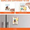 Magnetic Picture Frames - Mother's day Gift - BEE POSITIVE - Daily Motivation Gift - Positive Appreciation Decor - Encouragement Gifts for Women - Magnetic Frames for Refrigerator, Locker & More