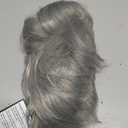 Women's Short Gray Pixie Cut Wig with Bangs Natural Looking Synthetic Hair for Cosplay Daily Wear