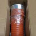 #6 High Temp Silicone Metal Roof Pipe Flashing Boot - Roof Vent Boot for Pipe OD 5" to 9" - Roof Vent Cover for Stove Pipe, Chimney, HVAC Ducts & Plumbing Vents with Roofing Screws & Hex Socket