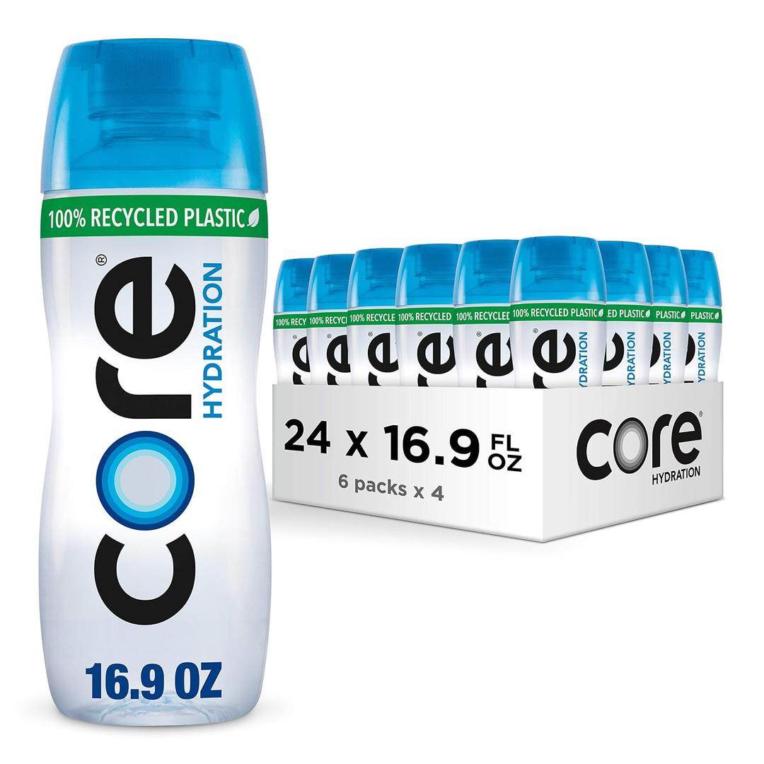Core Hydration Perfectly Balanced Water, .5 L bottles, 24 Count (4 Packs of 6) (EXP 03/11/28)