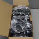 VOLISUN Solar Post Cap Lights: 4 - Pack Outdoor Deck Post Cap Lights Black for Dock Fence Waterproof 2 Color Modes,4x4/6x6 Wooden/Vinyl Posts