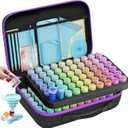 ARTDOT 120 Slots Storage Container for Diamond Art Kits for Adults,Portable Bead Storage Boxes for Diamond Painting Accessories and Tools