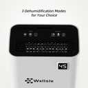 Dehumidifiers for Home, 50 Pint Dehumidifier for Basement, Bedroom, Bathroom with Drain Hose - Smart Quiet Dehumidifier with 24HR Timer - 3 Working Modes
