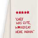 WFSM Chef Gifts Kitchen Towels - Cute Hostess Gifts, Decorative Kitchen Towels, 1624 Inches